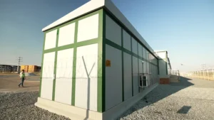 Electrical house (ehouse) full of switchgear made by TGOOD