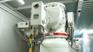 gas tank in electrical switchgear