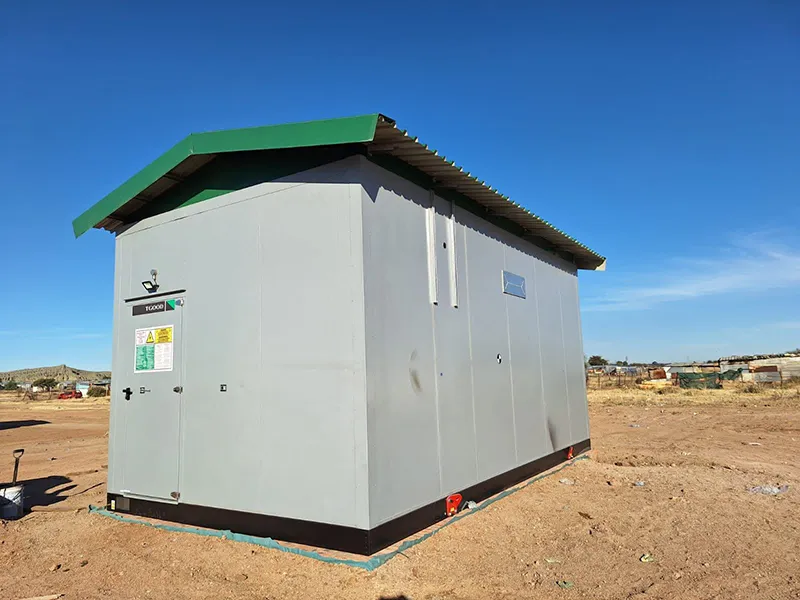 An ehouse made by TGOOD for Sol Plaatjie local municipality, South Africa. Metal-clad MV air insulated switchgear.
