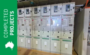 Switchgear in completed projects