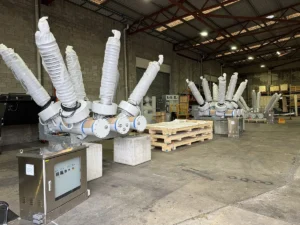 HV hybrid primary switchgear air and gas insulated