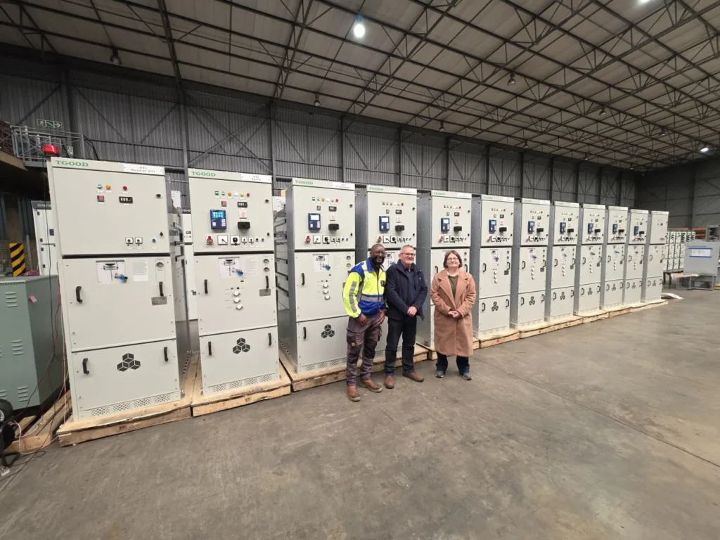 TGOOD Africa Sediba PV plant switchgear