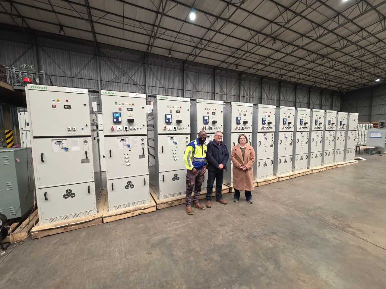 TGOOD Africa Sediba PV plant switchgear