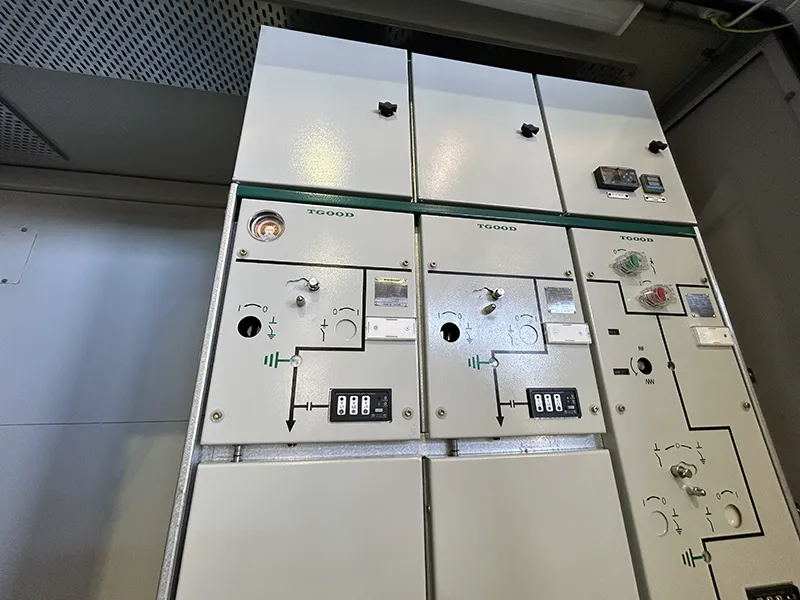 MV GIS in transformer kiosk substation